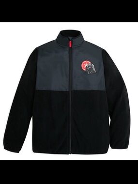 Disney- Star Wars Darth Vader Fleece Zip Jacket (NWT)